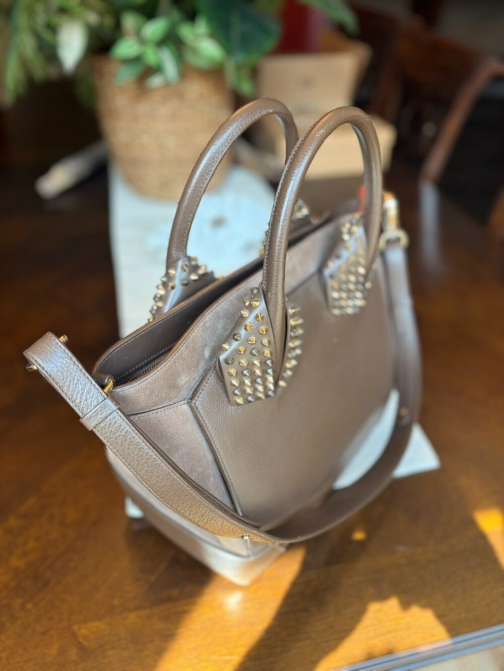 Christian Louboutin Eloise Large Calf Empire Purse